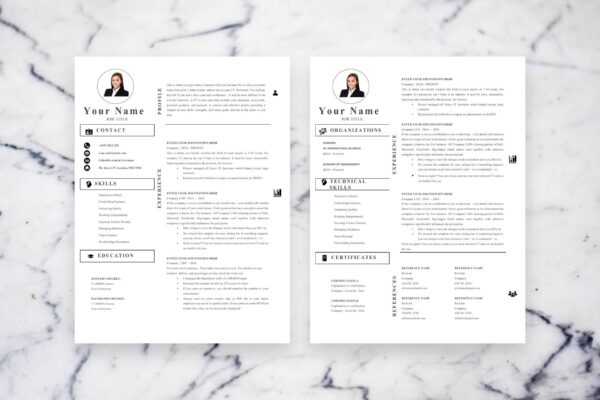 Accounting_3_page_CV_Template_Main_page_2_main.jpg Accounting Resume, 2 Page CV Template