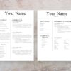 Customer Service Resume, 2 Page CV Templates