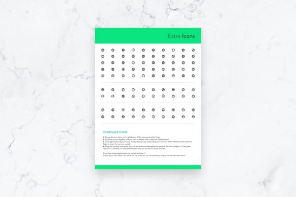 Career 2 Page CV, Resume Template