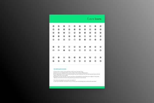Professional 2 Page CV, Resume Template
