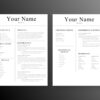 Professional 2 Page CV, Resume Template